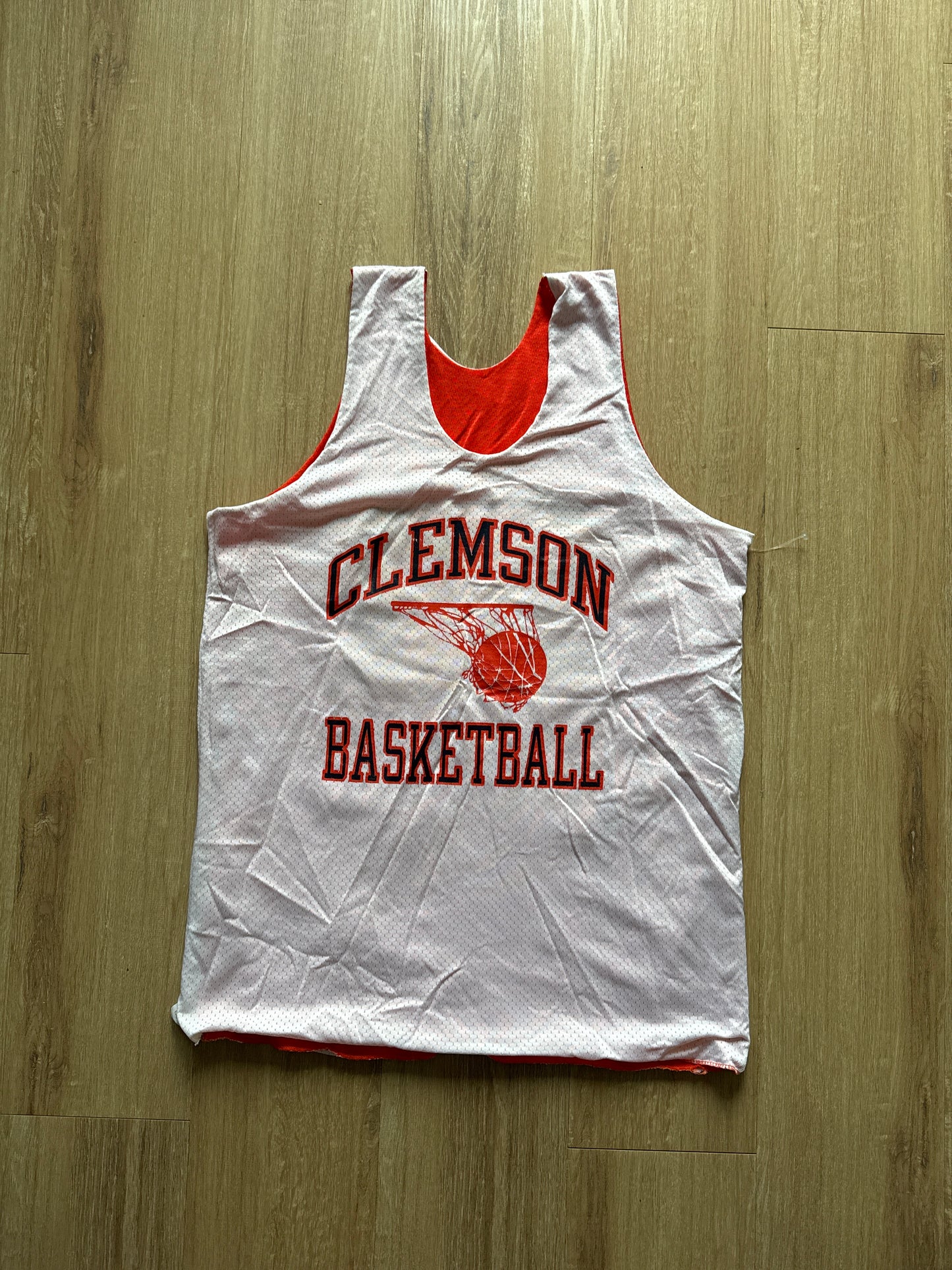 Vintage University Of Clemson Tigers Basketball Jersey