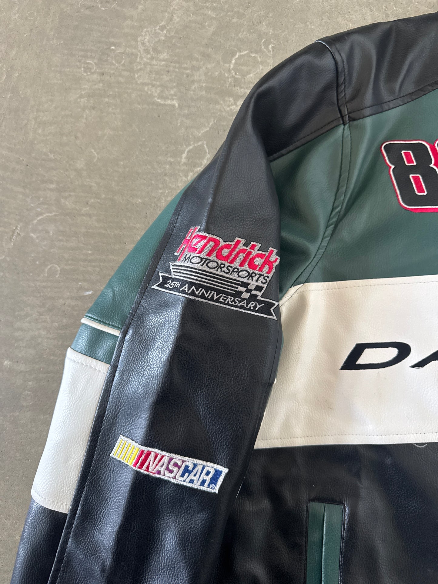 Vintage Nascar Dale Earnhardt Jr. Hendrick Motorsports #88 Leather Jacket