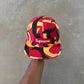 Supreme Military Red Tribal Camo Camp Cap (FW19)