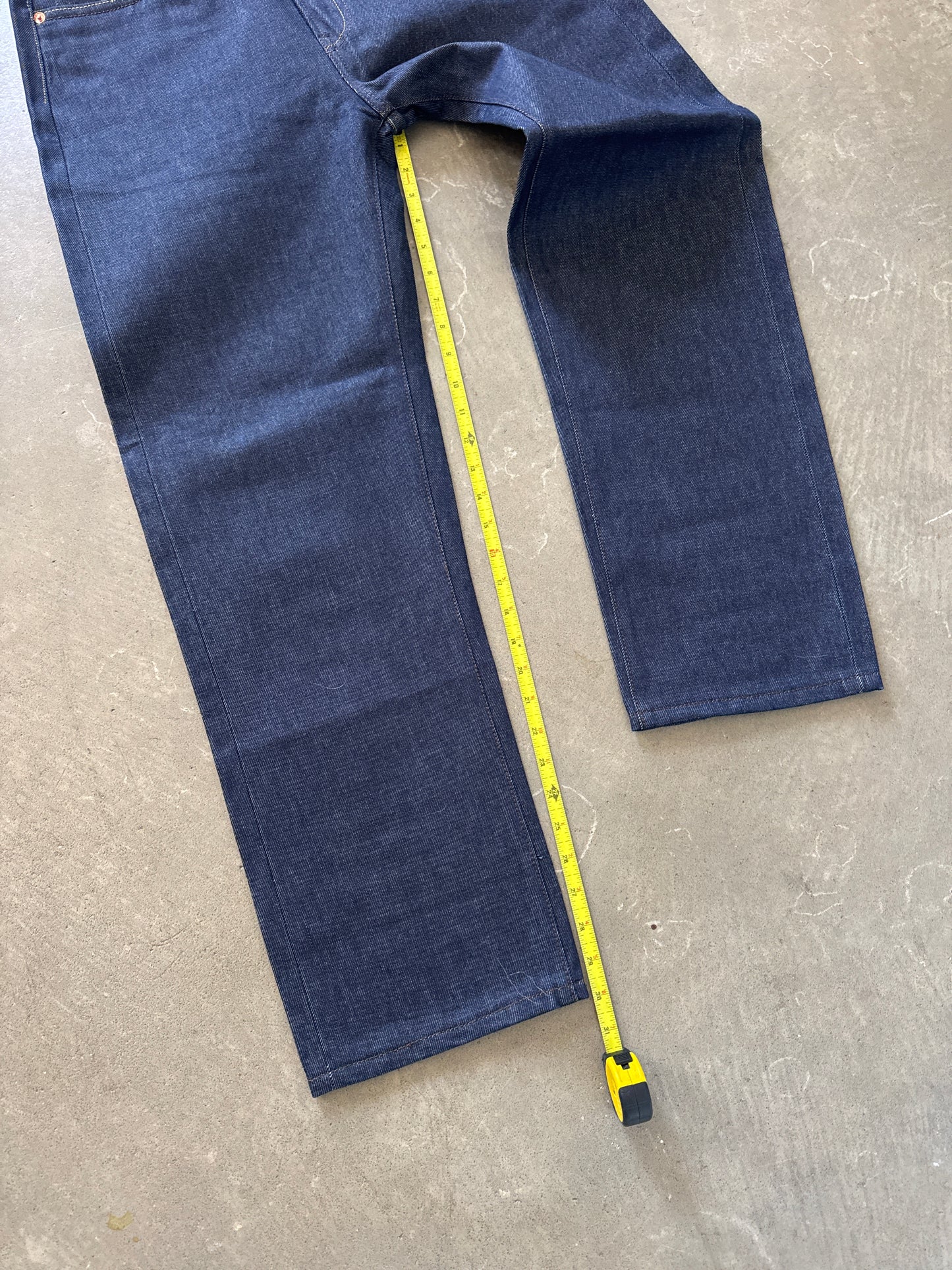 Evisu Japanese Blue Wave Art Selvedge Denim Jeans