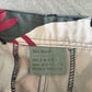 Vintage Burgundy Rhodesian Brushstroke Camo Cargo Pants