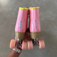 Impala Sidewalk Quad Women’s Roller Skates Vegan Leather Pink Yellow