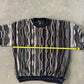 Vintage 90s Protegé Chain Knit Coogi Style Sweater