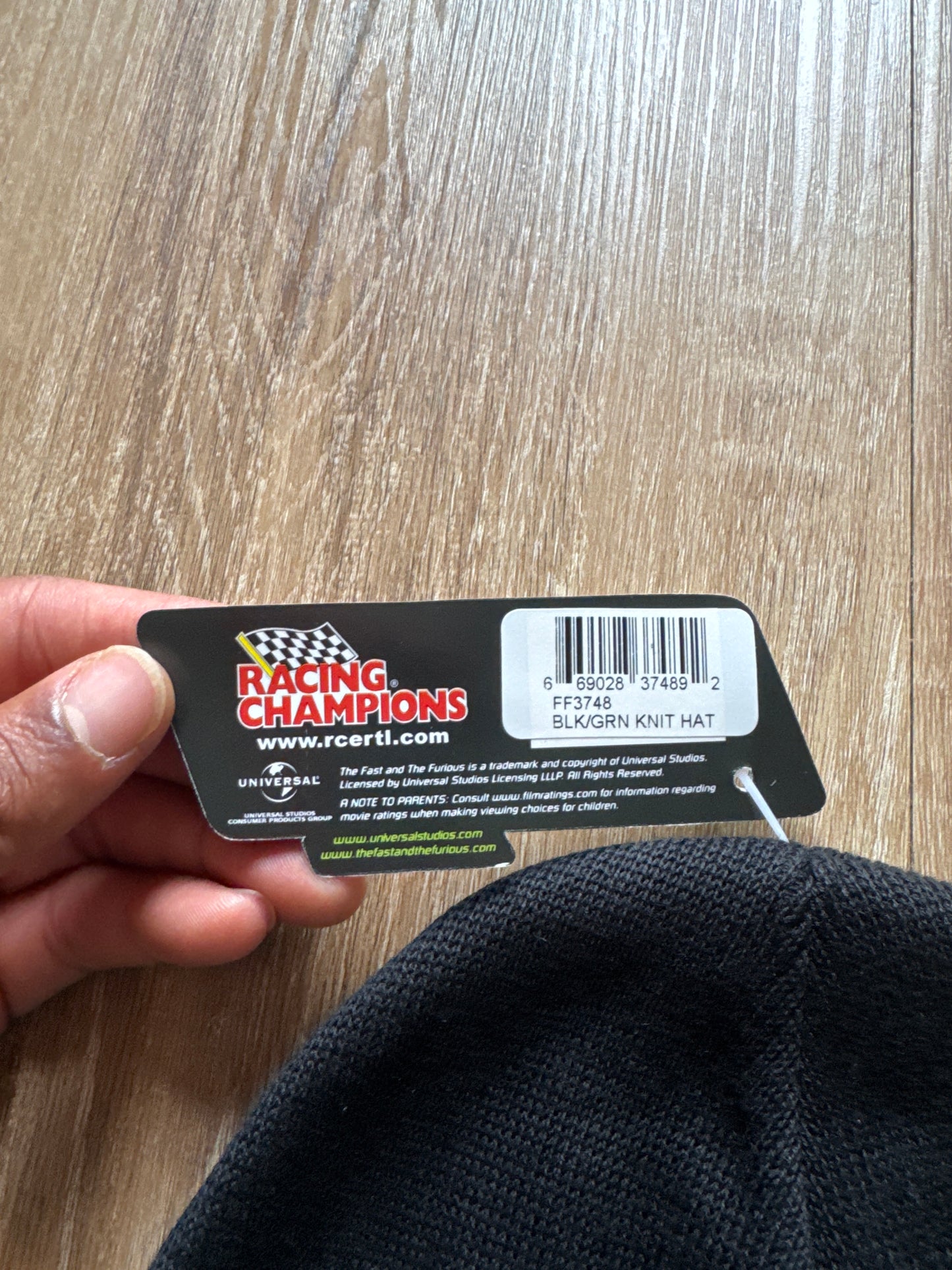 The Fast And The Furious 2 Fast 2 Furios Knit Green Beanie Hat