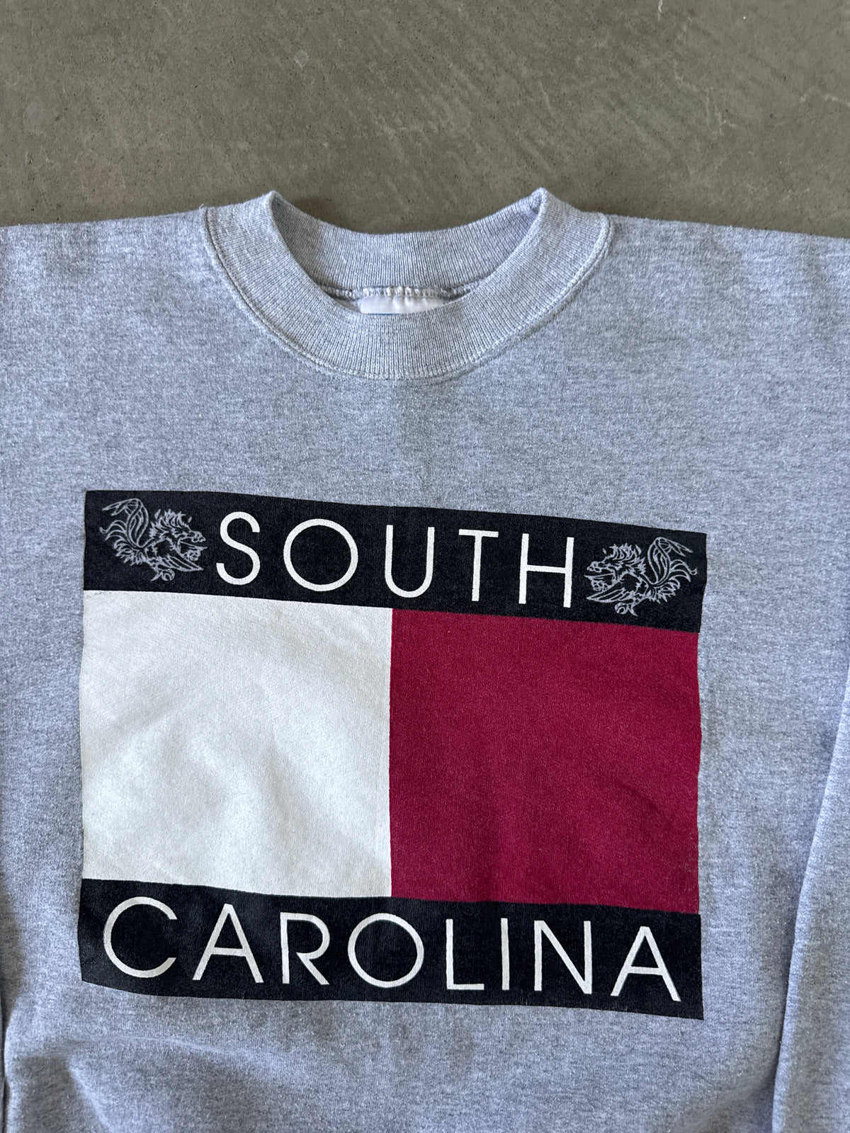 Vintage 90s University Of South Carolina Gamecocks Tommy Hilfiger Parody Sweatshirt