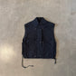 Vintage Fieldsheet Utility Black Vest