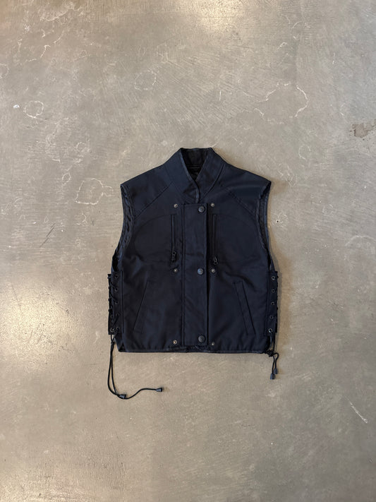 Vintage Fieldsheet Utility Black Vest