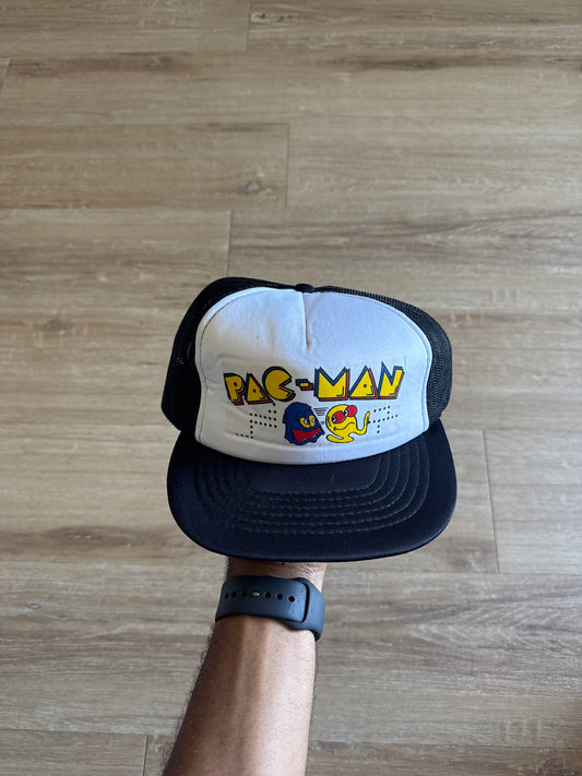 Vintage 90s Pac-Man Trucker Hat