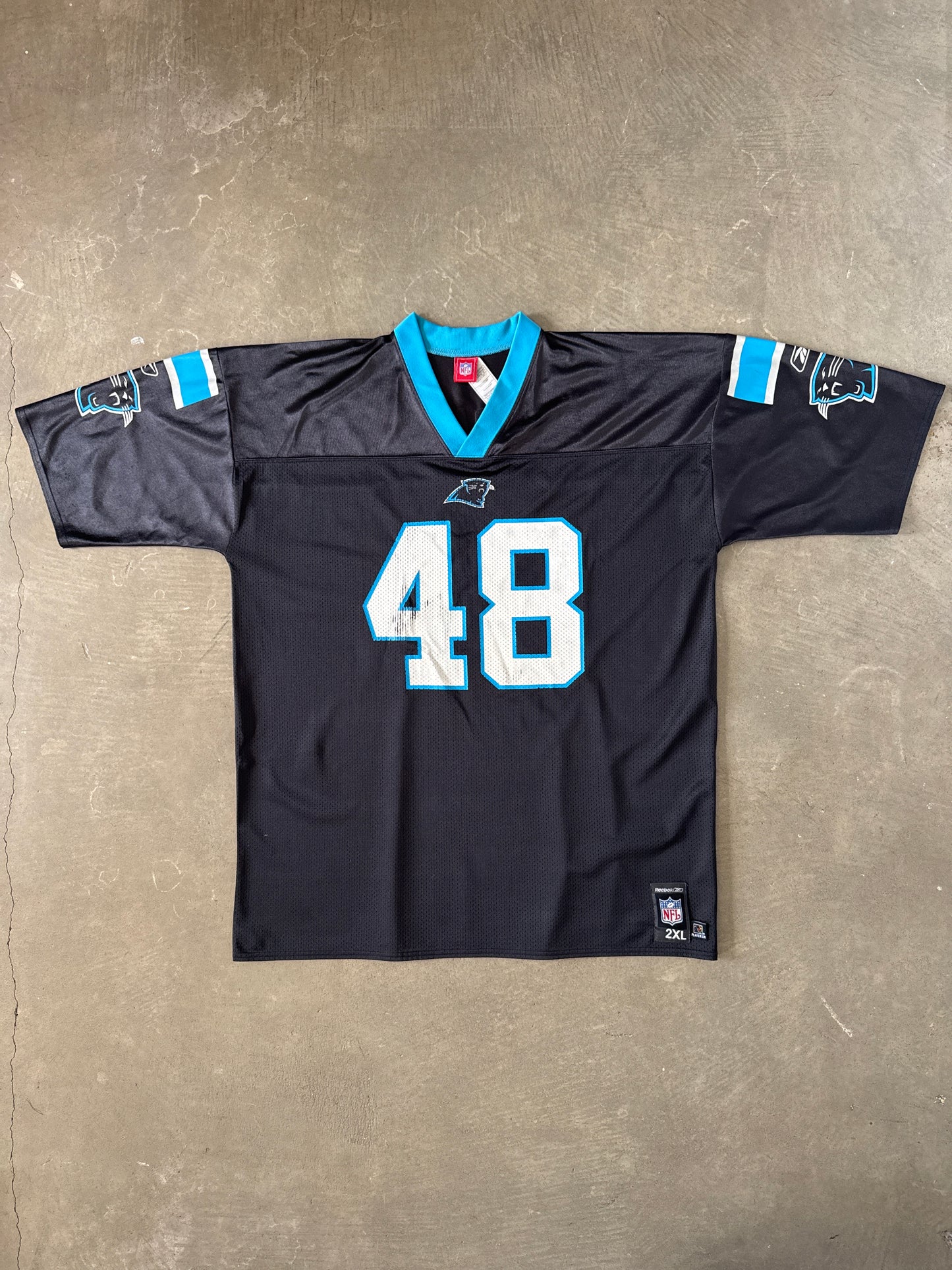 Vintage Reebok Carolina Panthers Stephen Davis Football Jersey