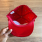 Vintage 80s Troop Red Satin LL Cool J Hip Hop Snapback Hat