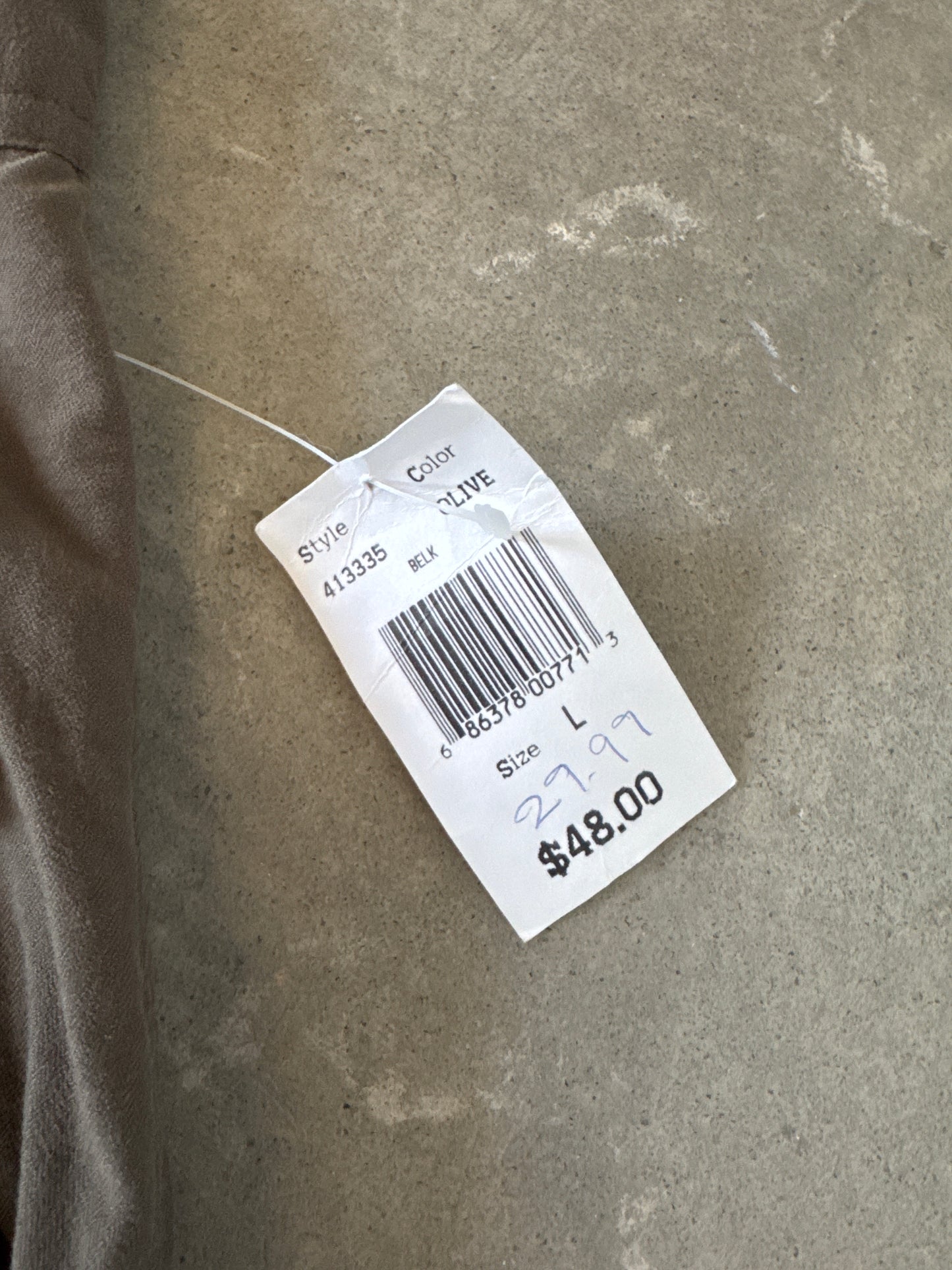 Vintage Y2K Ying Yang Baggy Olive Green Hiking Pants