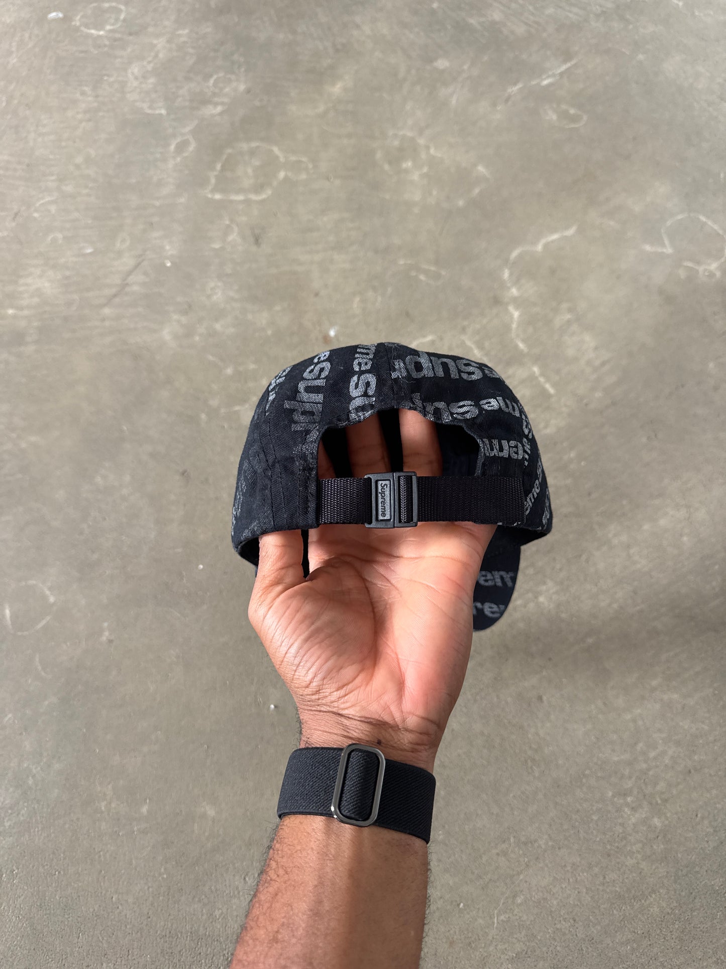 Supreme Radial Camp Cap Black (SS20)