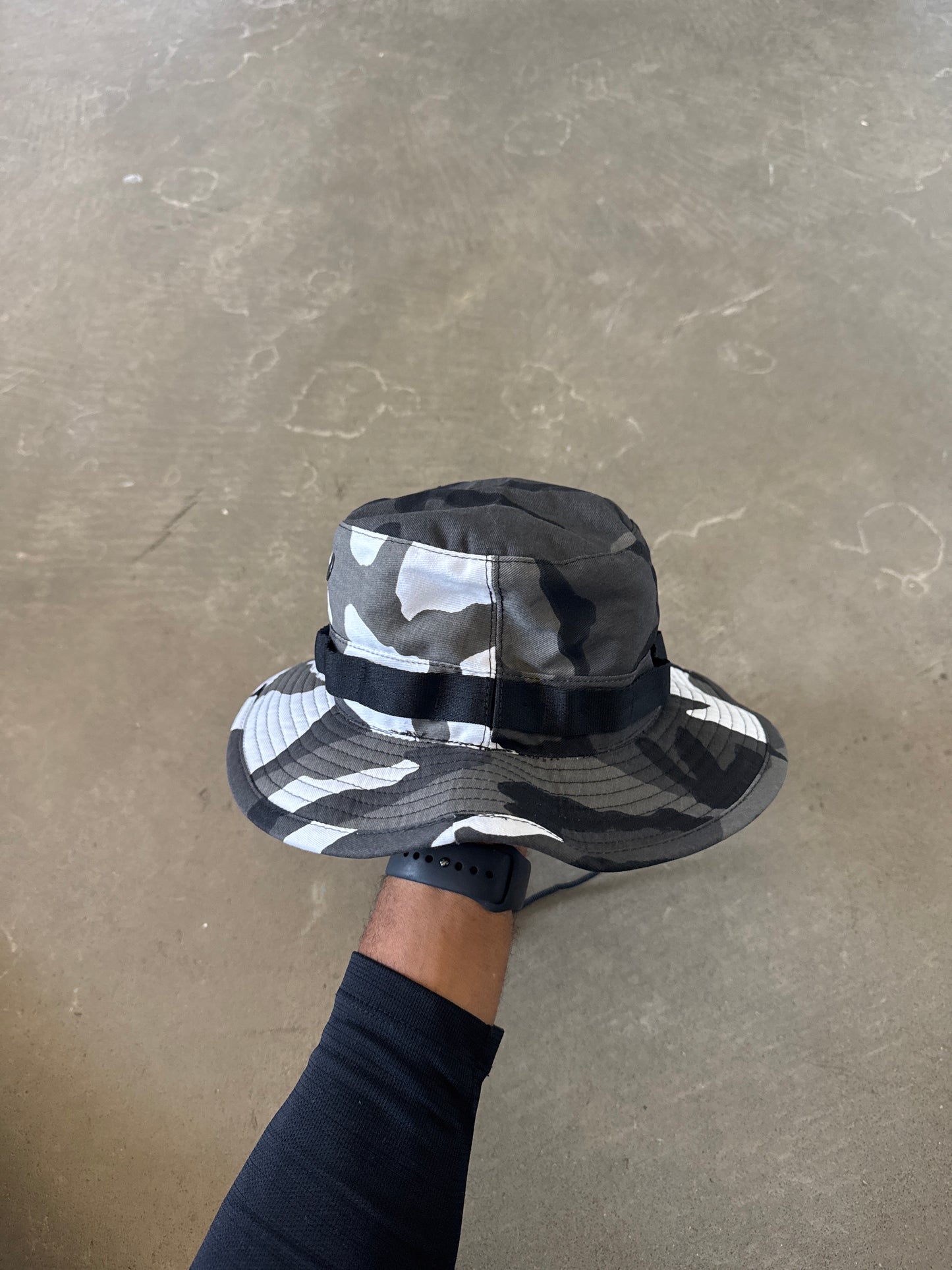 Vintage U.S. Military Type II Desert Camo Chocolate Chip Boonie Bucket Hat
