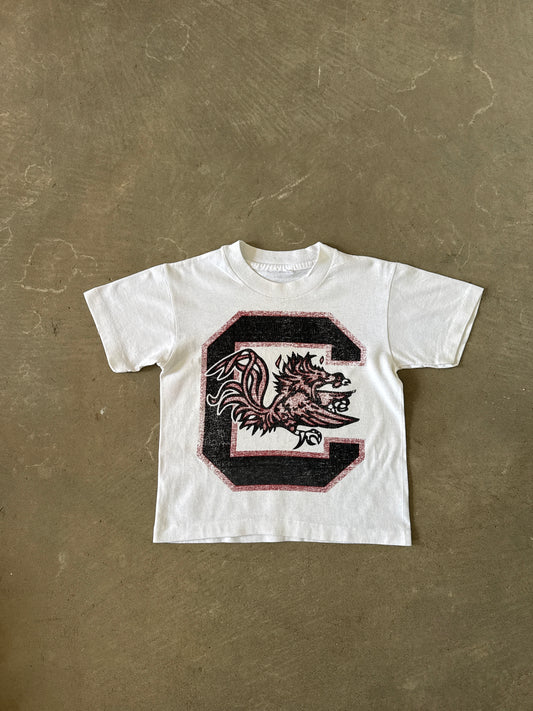 Vintage 90s Toddler University Of South Carolina Gamecocks Tee