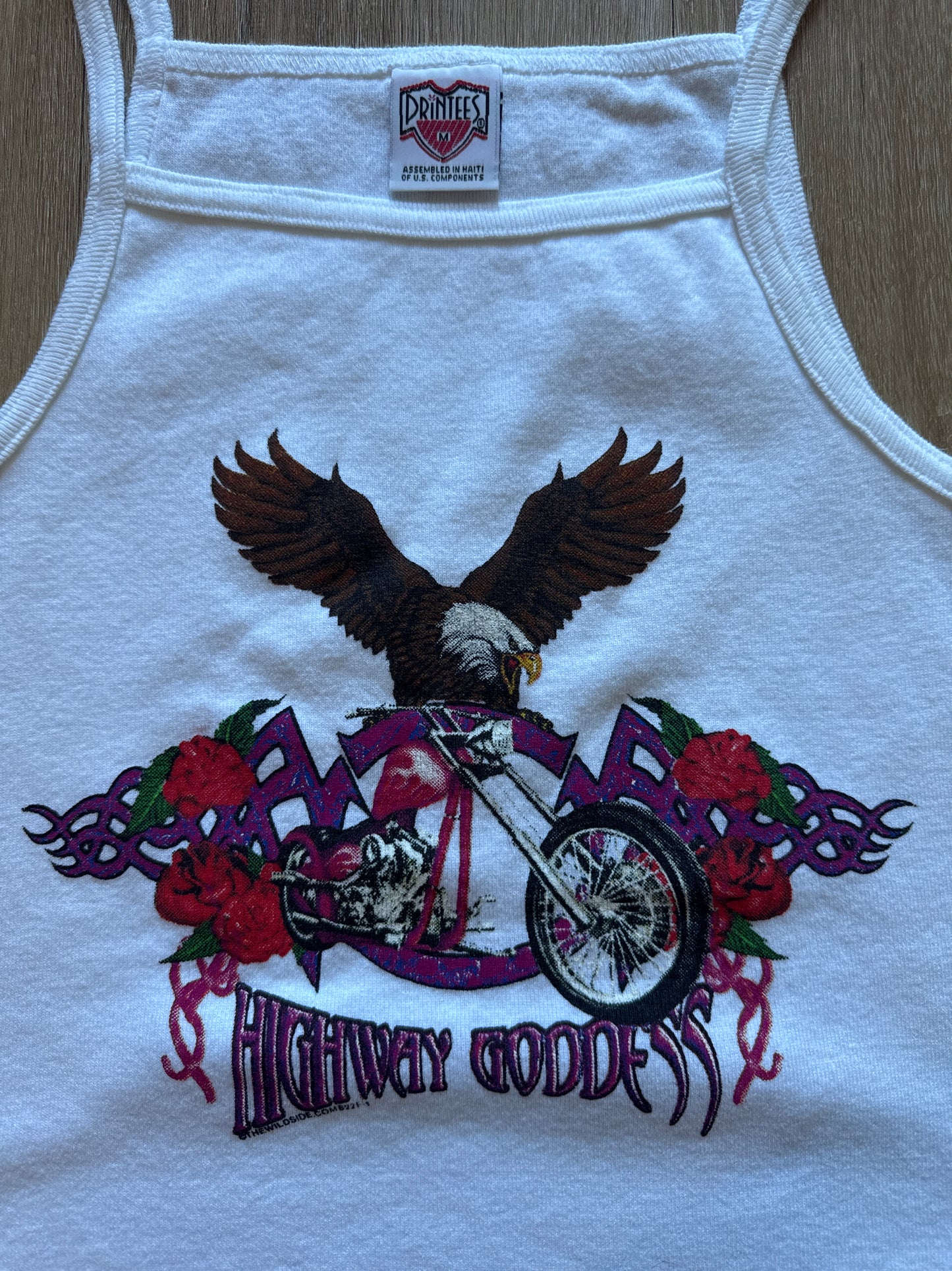 Y2K Women’s The Wild Side Highway Goddess Tank Top Tee