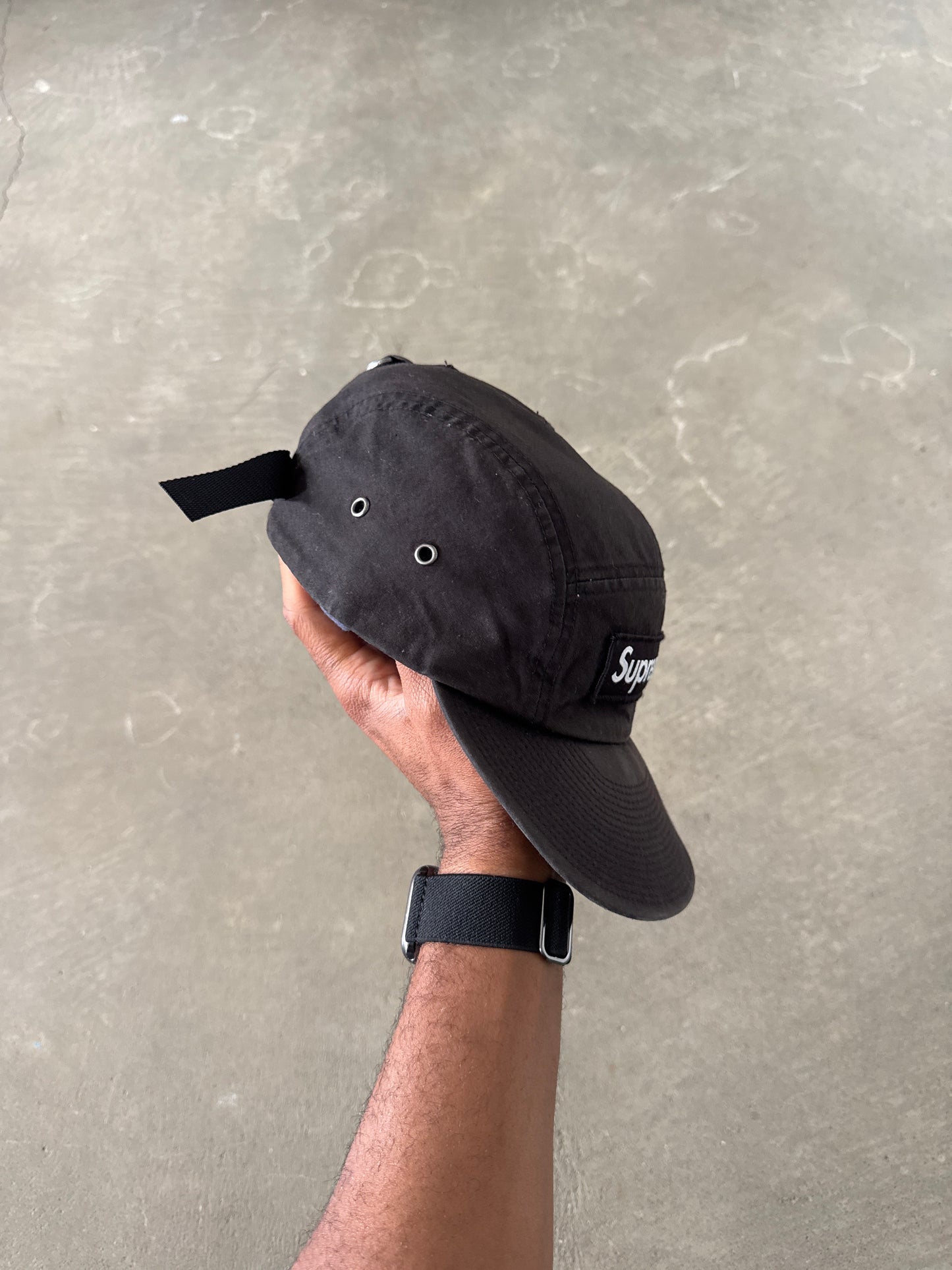 Supreme Waxed Cotton Camp Cap (FW23)