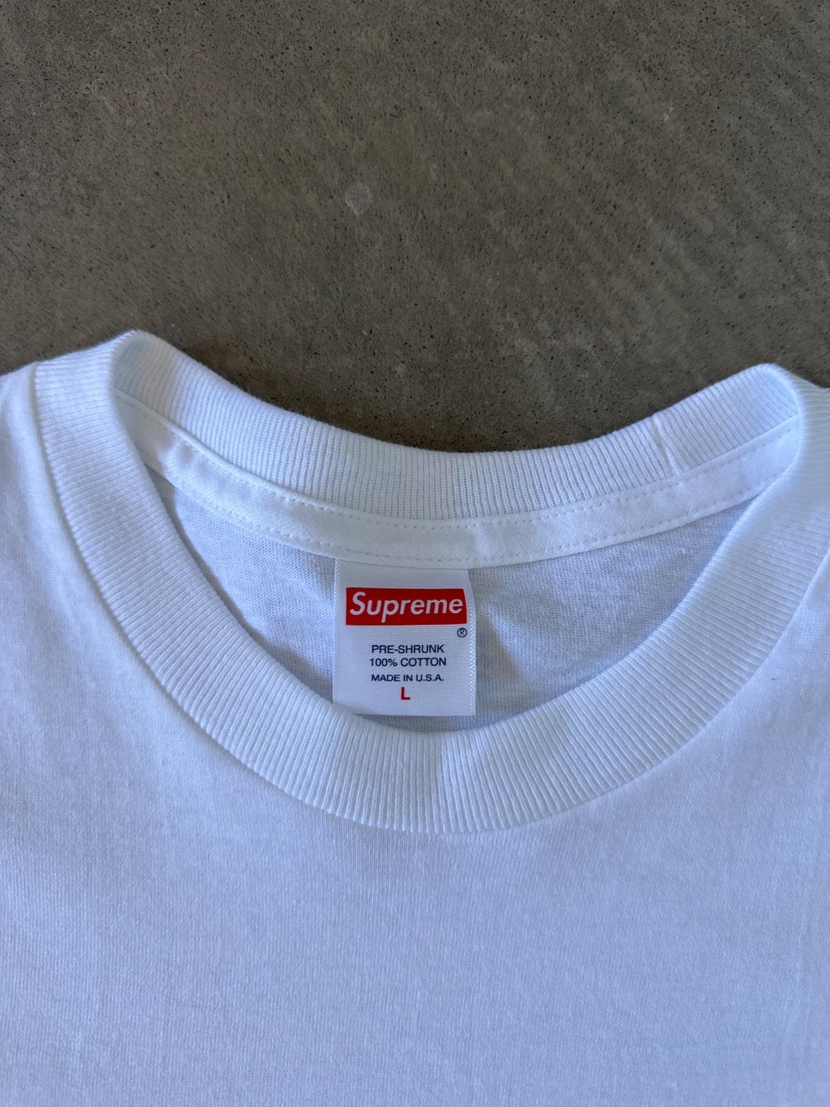 Supreme Motion Logo White Tee (SS20)