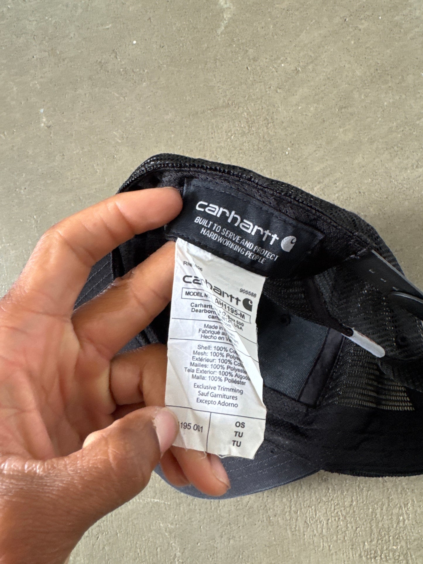 Carhartt Embroidered Truck Snapback Hat