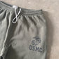 Vintage M.J. Soffe USMC Olive Green Long Shorts