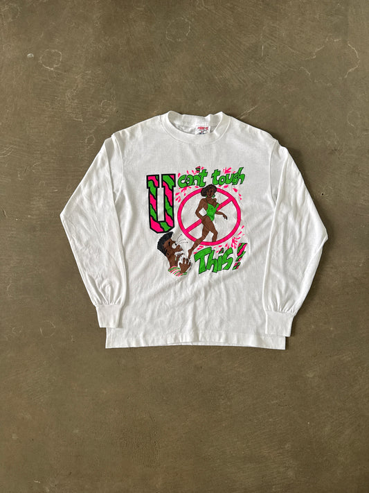 Vintage 90s Black Bart Simpson U Can’t Touch This Tee