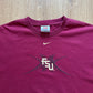 Vintage Nike Florida State University Seminoles Center Swoosh Logo Tee