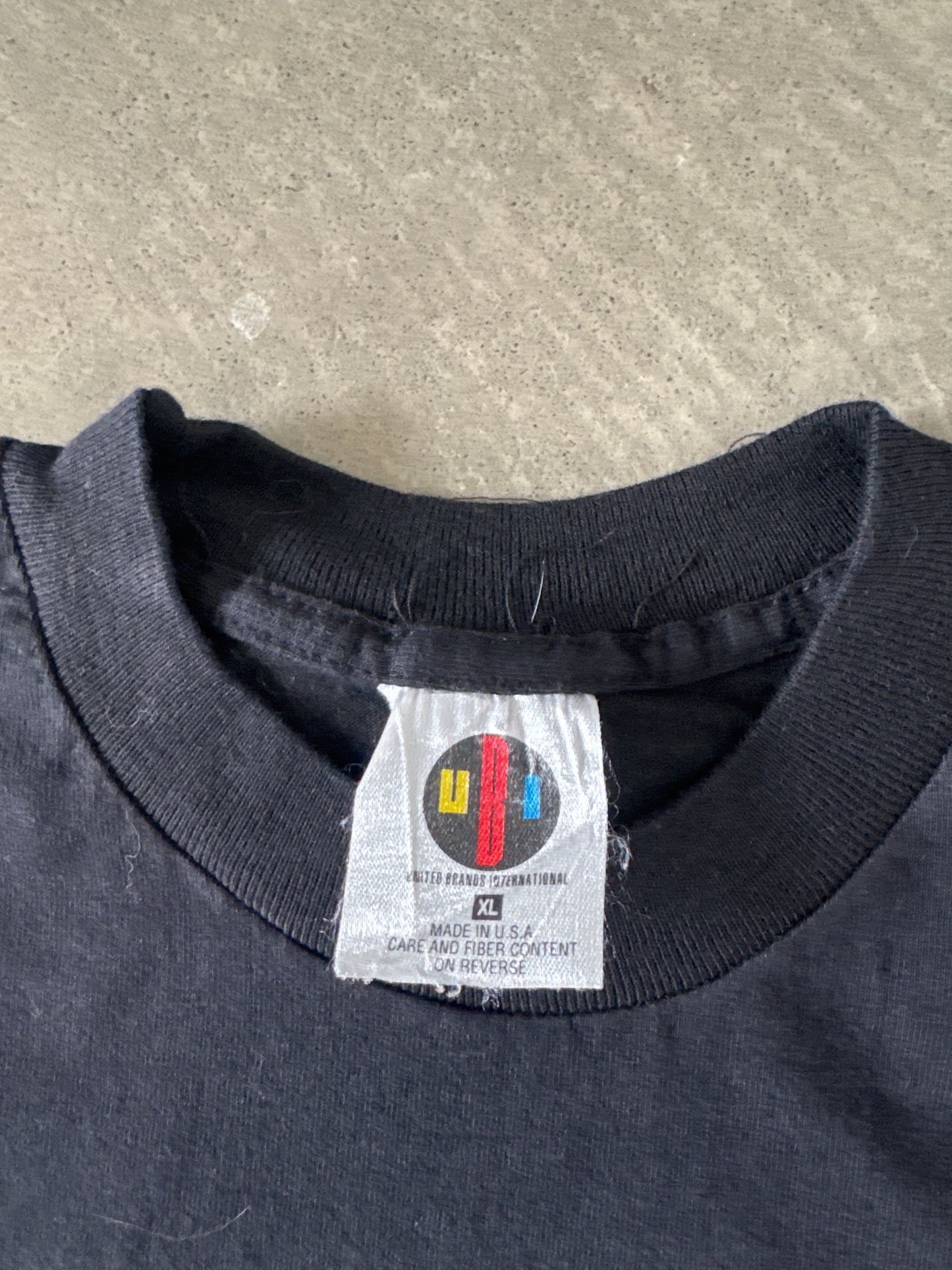 Vintage 90s Black College Basketball Classic Tee