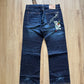 Vintage Ed Hardy New York City Skull Denim Pants