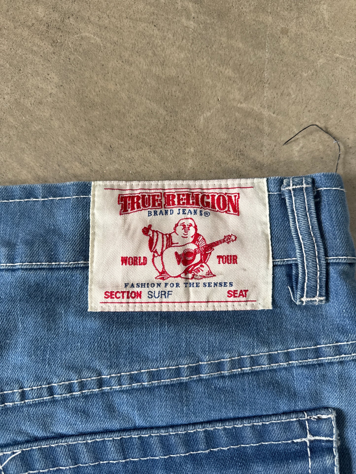 Vintage True Religion Surf Blue Denim Jeans