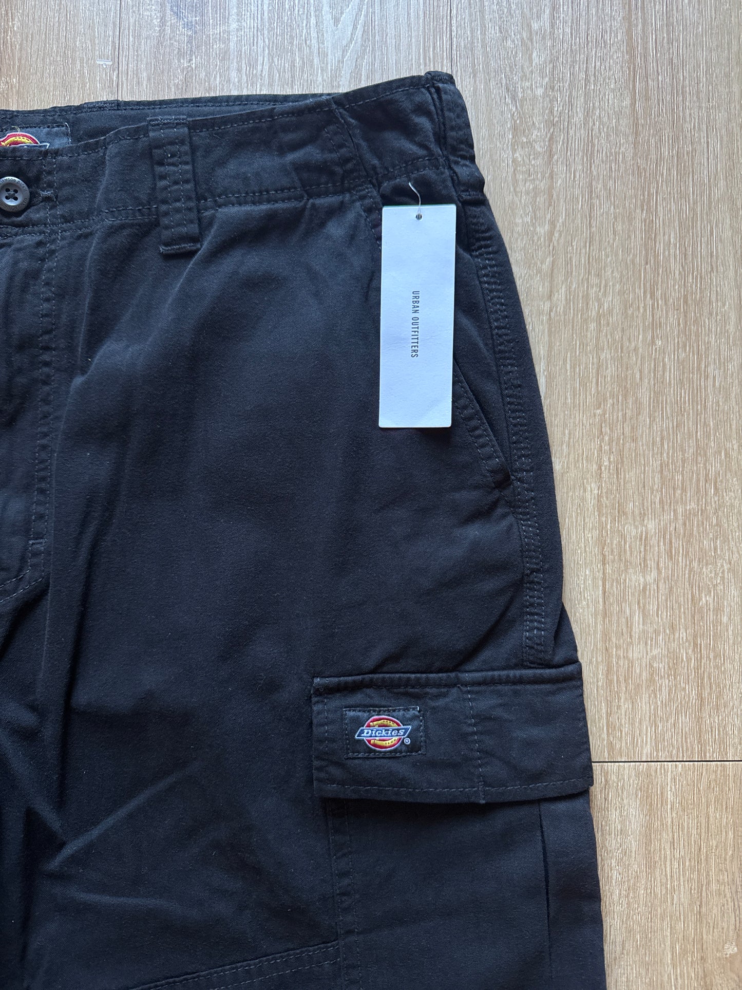 Dickies Black Straight Fit Cargo Pants
