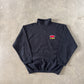 Vintage Wu Wear Fleece Embroidered Logo Quarter Zip Pullover