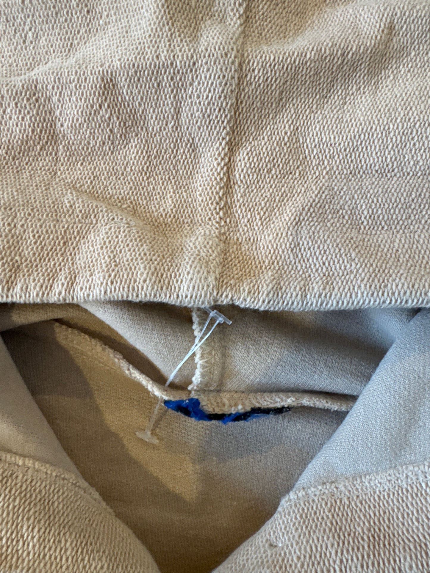 Vintage 80s Nike Blue Tag Sleeveless Terry Cloth Hooded Zip Up Vest