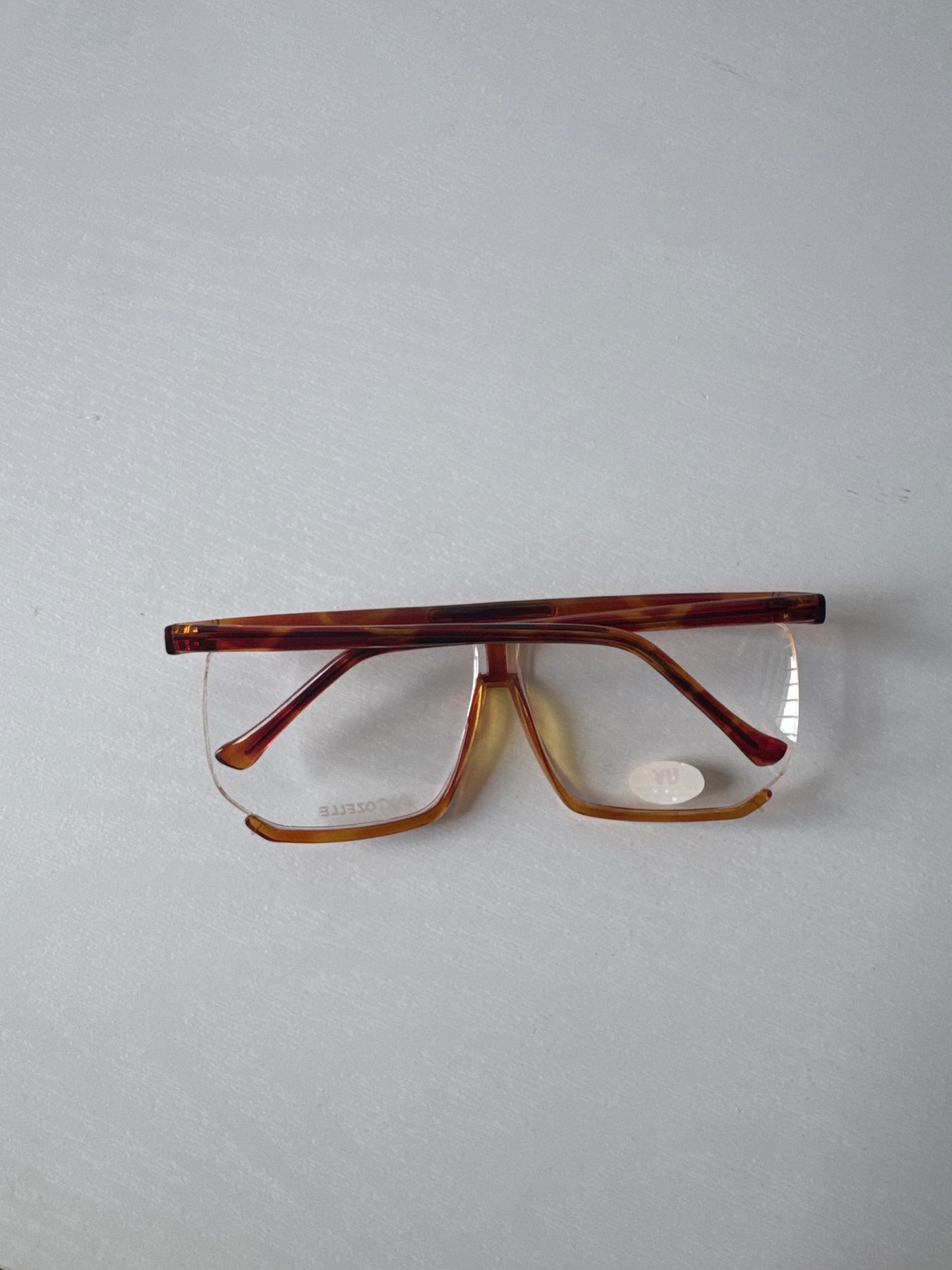 Vintage 90s Gozelle Hip Hip Style Cheetah Glasses
