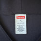 Supreme Snake Script Logo Black Baseball Jersey