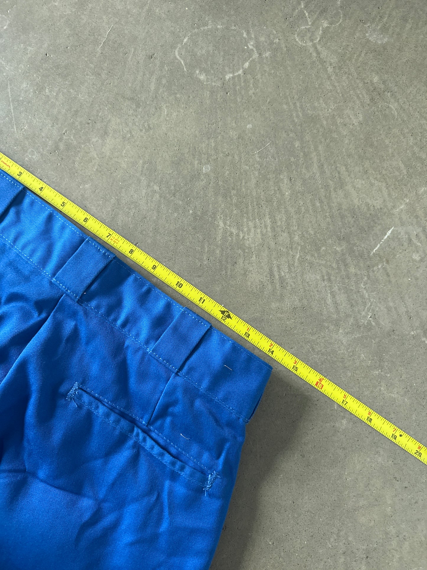 Dickies Loose Fit Blue Chino Long Shorts