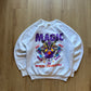 Vintage 80s Magic Johnson Los Angeles Lakers Back to Back 87 88 World Champions Sweatshirt