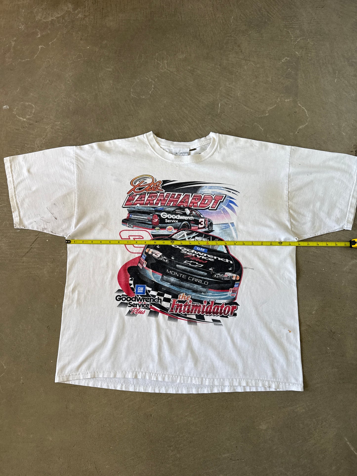 Vintage Chase Authentic’s Dale Earnhardt The Intimidator Distressed Tee