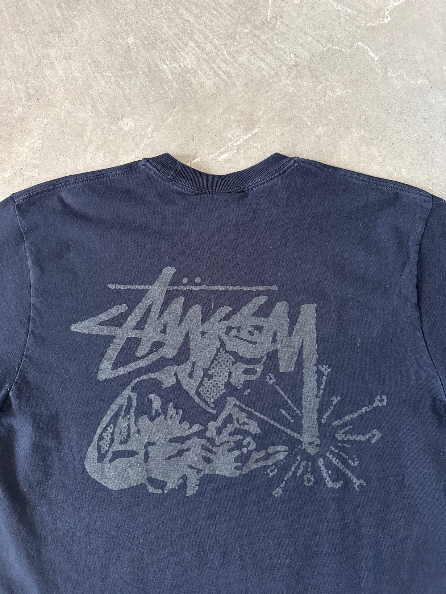 Stussy Welder Black Tee