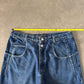 Vintage 90s Guess Jeans Pascal Loose Fit Tapered Leg Dark Washed Denim Jeans