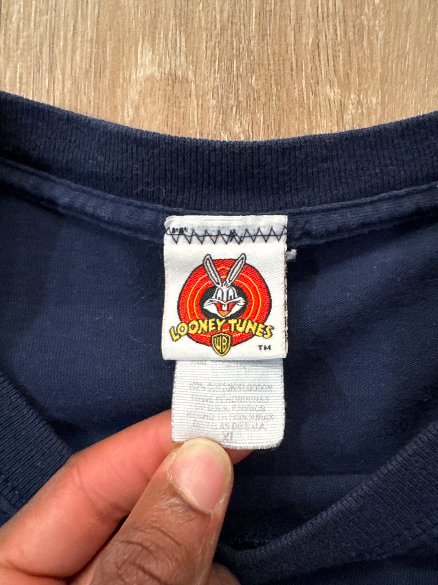 Vintage 90s Looney Tunes Taz Wild Child