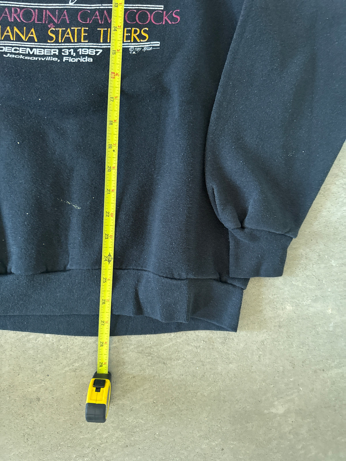 Vintage 1987 University Of South Carolina Gamecocks Sweatshirt
