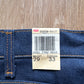 Vintage 1989 Levi’s 509 Slim Straight Boot Adjacent Cut Blue Denim Jeans