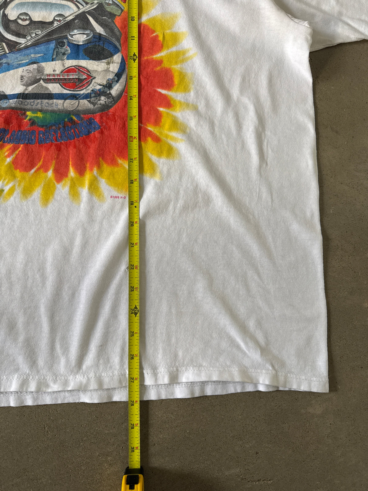 Vintage 1999 Harley Davidson The Sixtes Richmond Indiana Tee