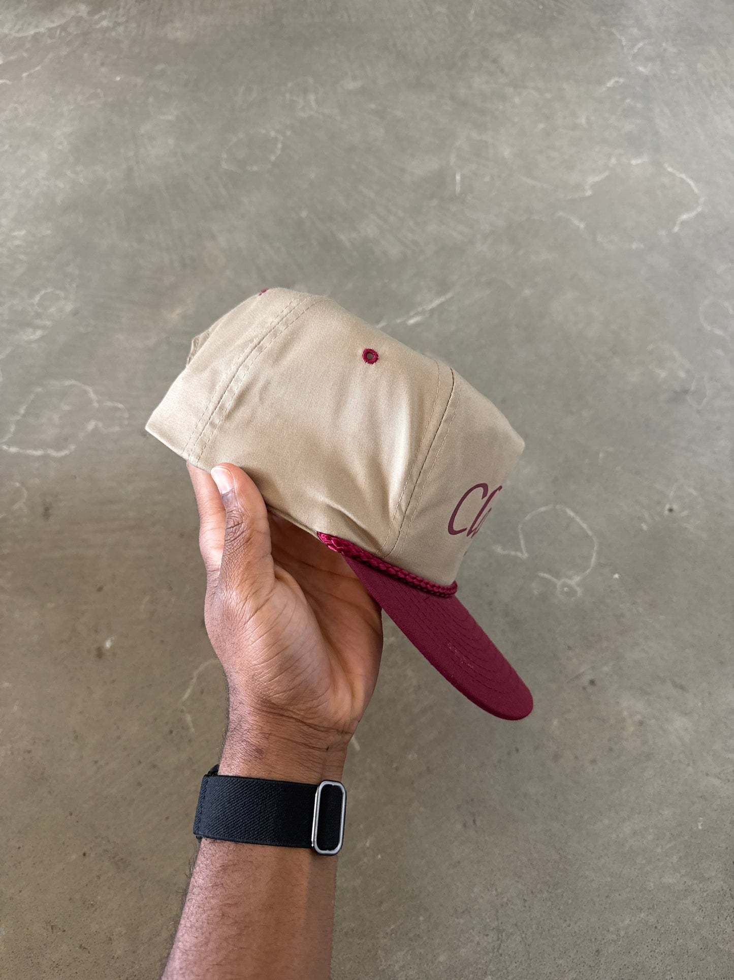 Vintage Claflin University Panthers Snapback Hat