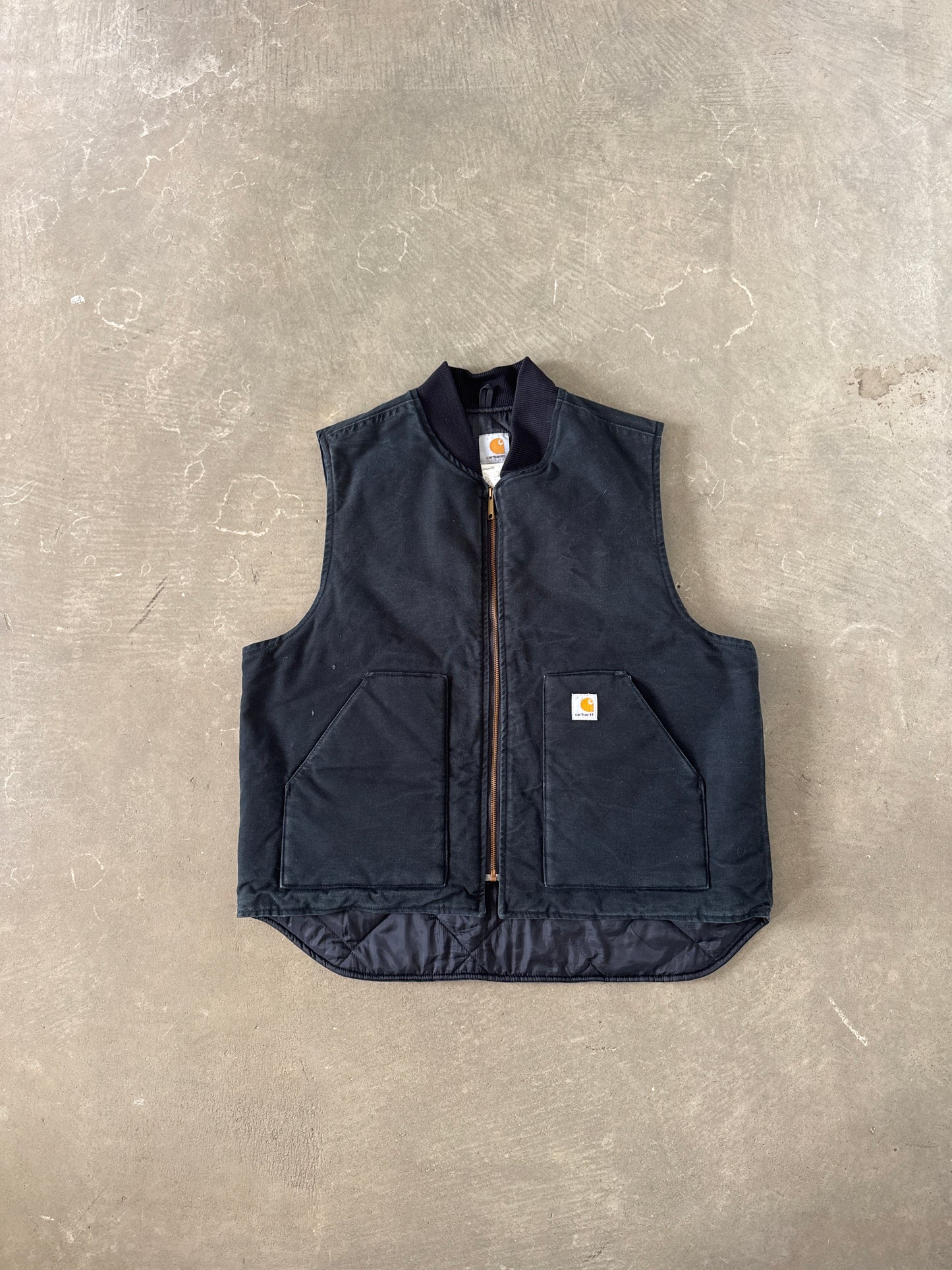 Vintage Carhartt Black Logo Vest
