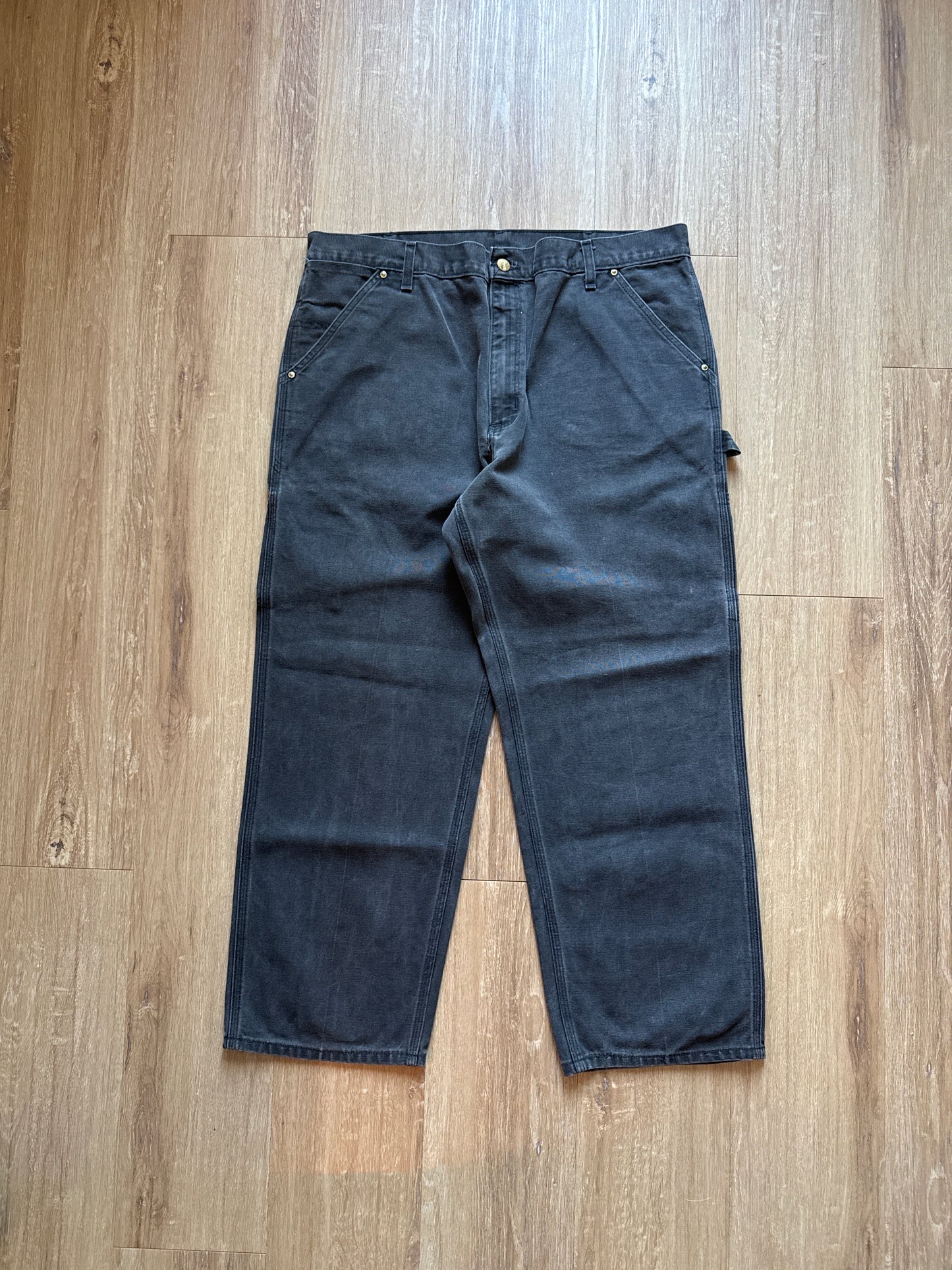 Vintage Carhartt Faded Black Carpenter Pants
