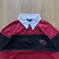 Pro Player University Of South Carolina Gamecocks Striped Long Sleeve Embroidered Rugby