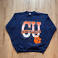 Vintage University Of Clemson Tigers Sweatshirt