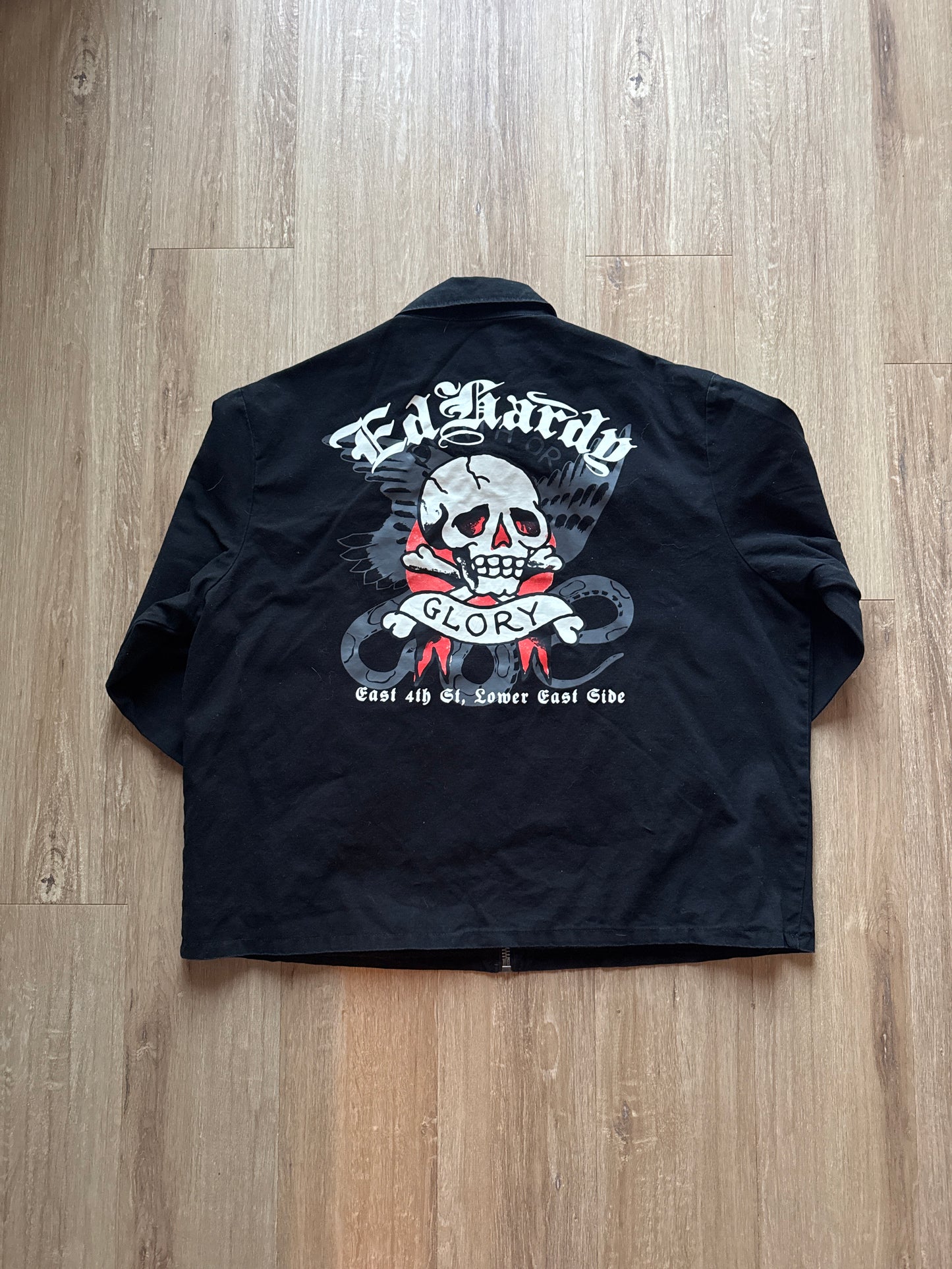 Ed Hardy DG Skull Workwear Jacket