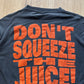 Vintage 90s OJ Simpson We Still Love Ya #32 We Love O.J! Don’t Squeeze The Juice Tee