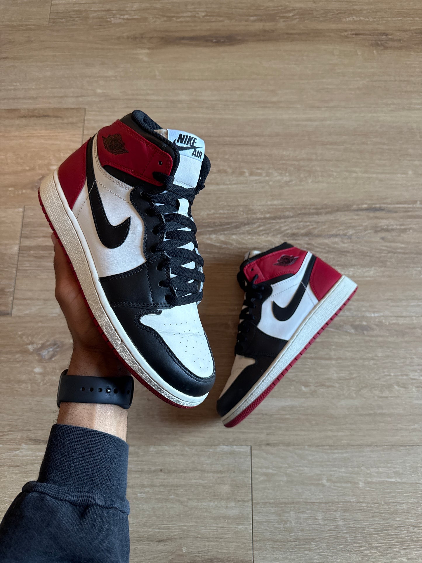 Jordan Retro 1 Black Toe 2013